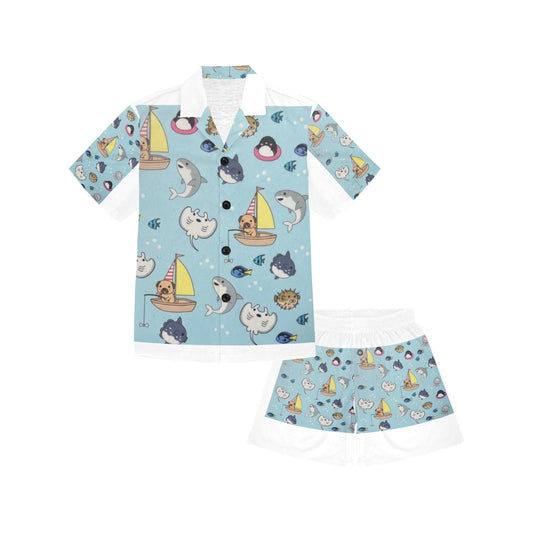 PyjaCourt Marin Dauphin Garçon LumeraKids - LumeraKids