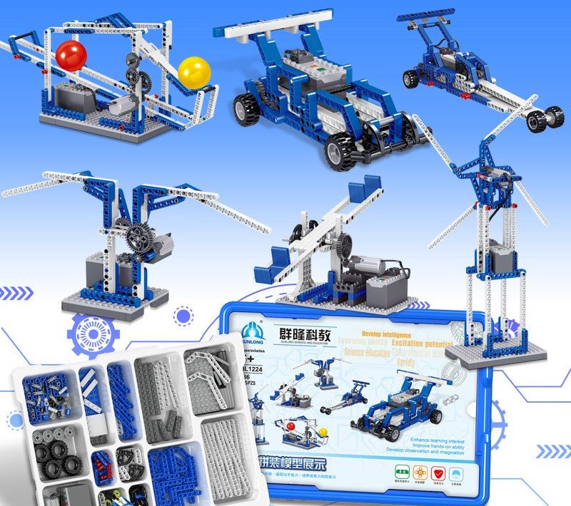 Children's Programmable Robot Set Science Educational Puzzle Building Blocks - 0 - LumeraKids