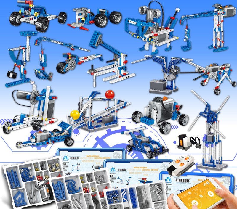 Children's Programmable Robot Set Science Educational Puzzle Building Blocks - 0 - LumeraKids