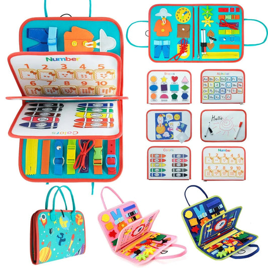 Montessori Busy Board - Educational Toys - LumeraKids