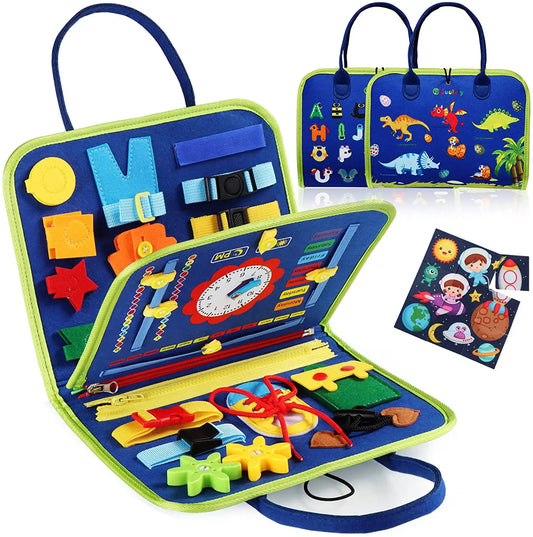 Montessori Busy Board - Educational Toys - LumeraKids