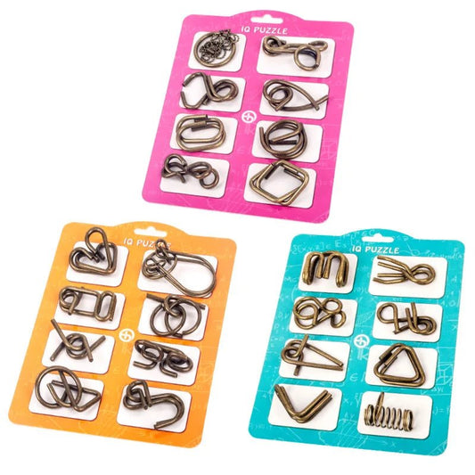 Montessori Puzzle Wire IQ Training Set - n/a - LumeraKids