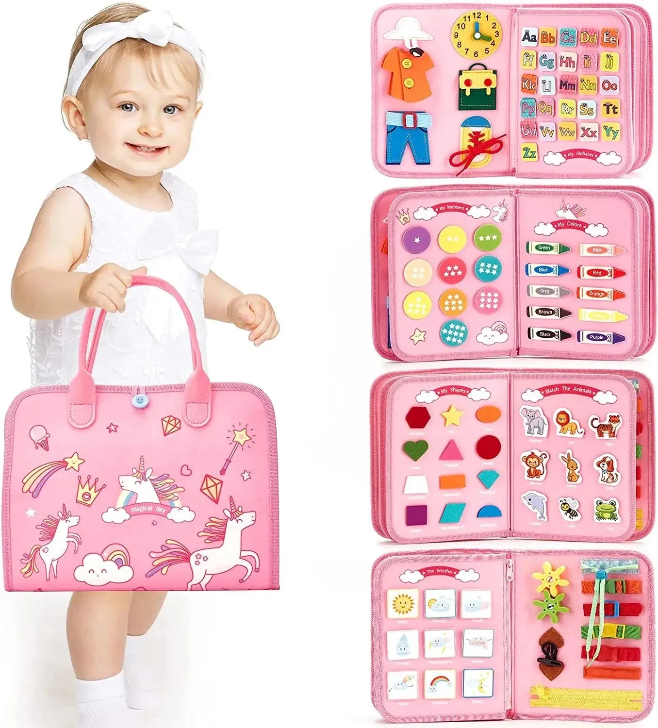 BusyBoard7 - Jouets éducatifs - LumeraKids