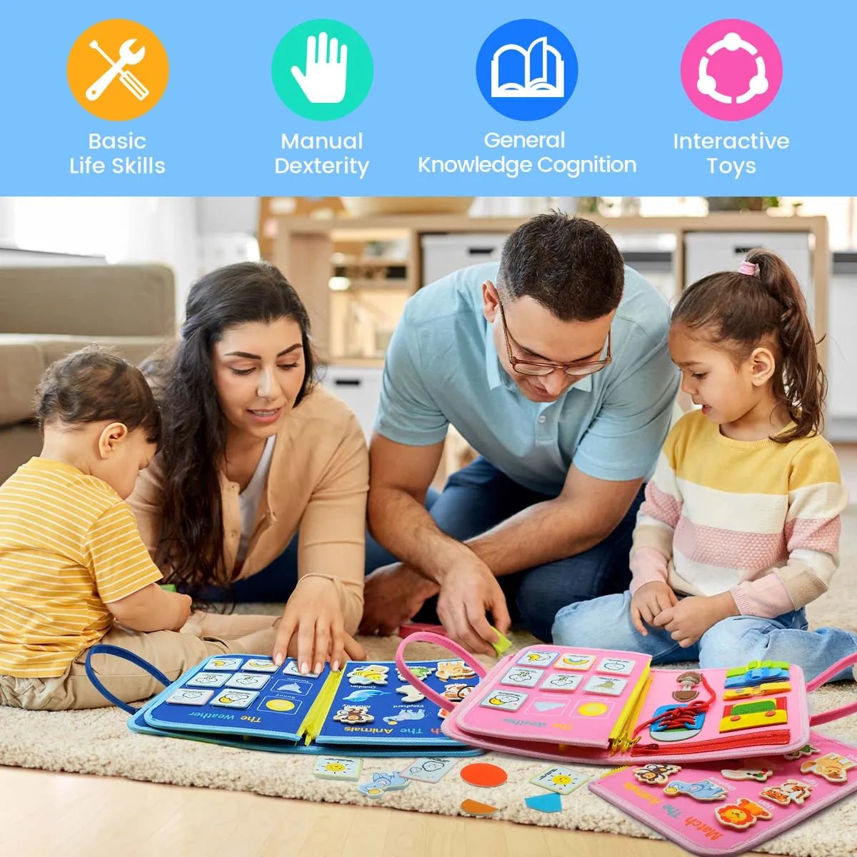 BusyBoard7 - Jouets éducatifs - LumeraKids
