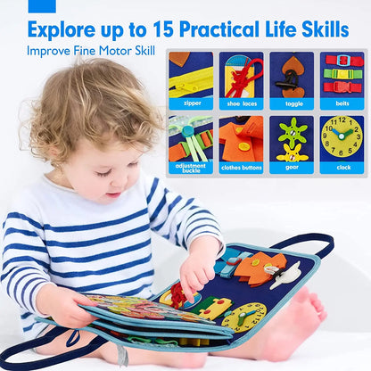 BusyBoard7 - Jouets éducatifs - LumeraKids
