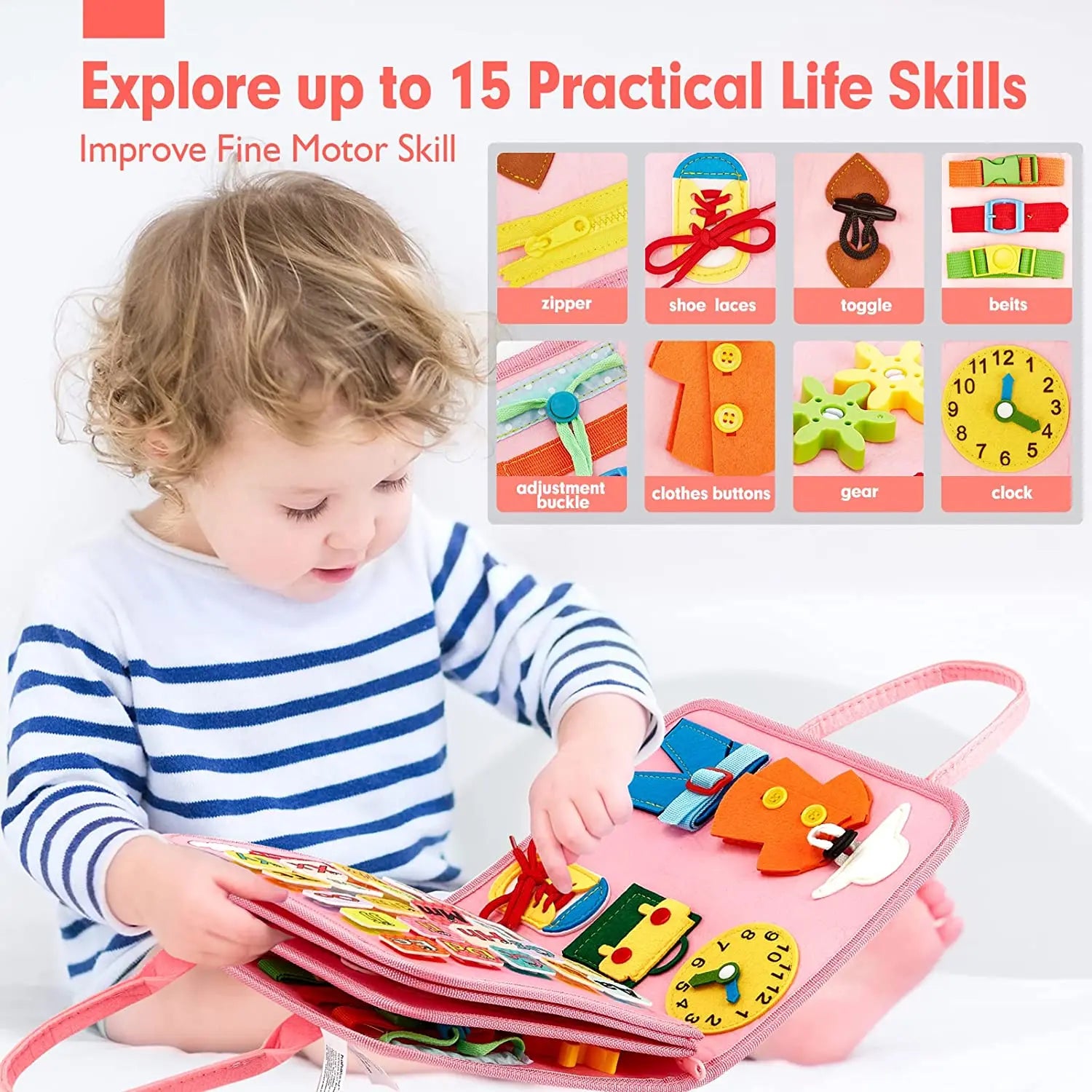 BusyBoard7 - Jouets éducatifs - LumeraKids