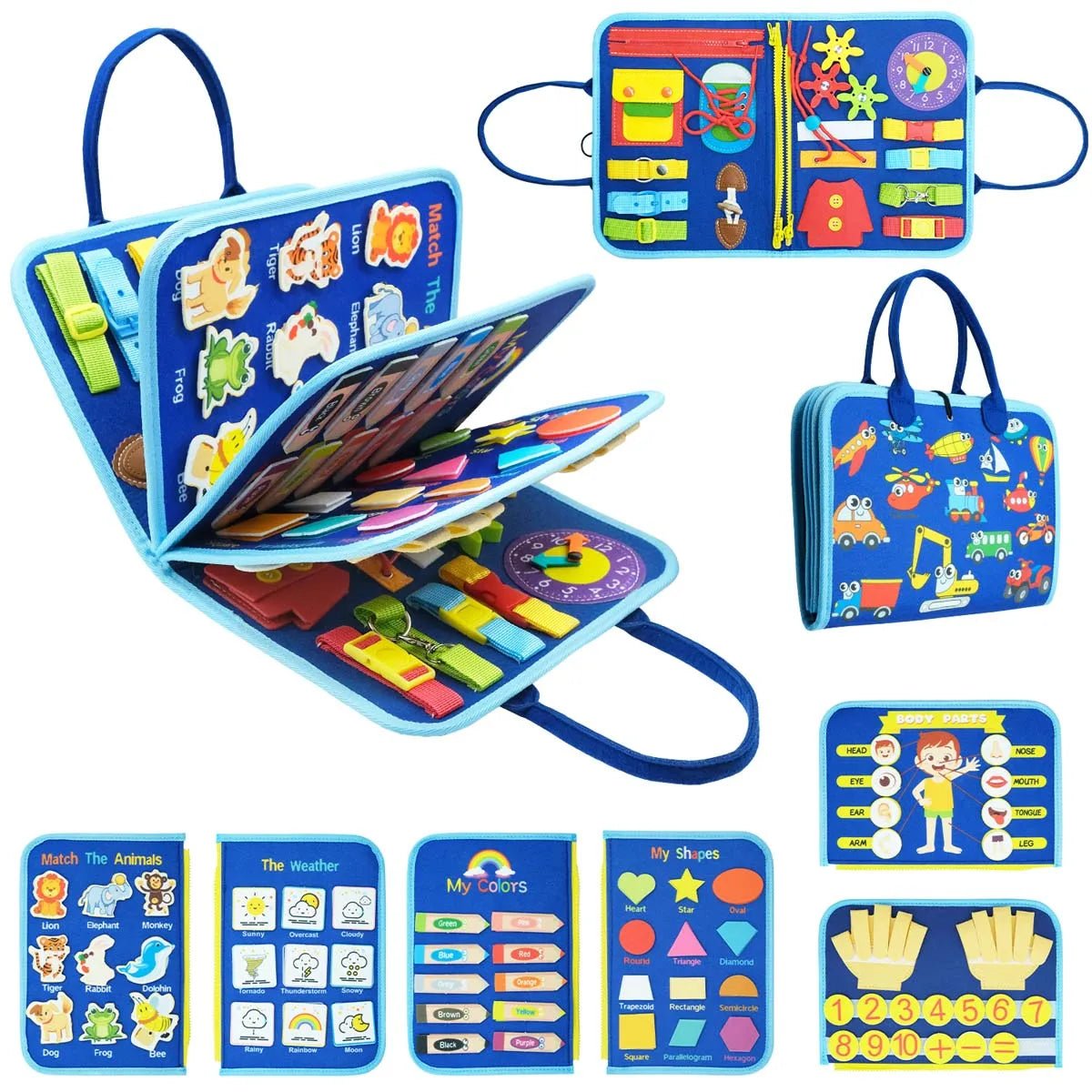 BusyBoard7 - Jouets éducatifs - LumeraKids