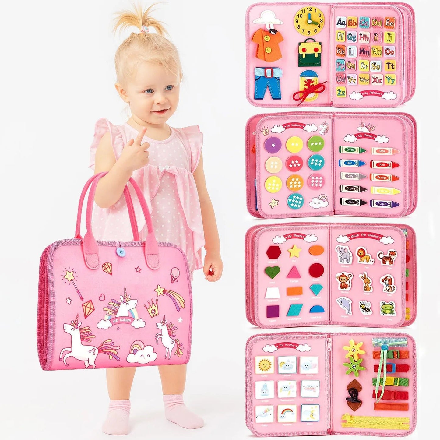 BusyBoard7 - Jouets éducatifs - LumeraKids