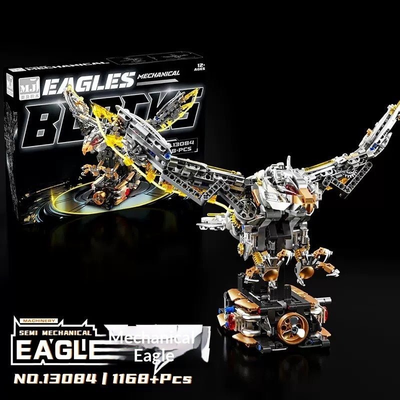 US And Electric Mechanical Lion And Whale Building Blocks That Also Double As Toys - 0 - LumeraKids