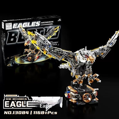 US And Electric Mechanical Lion And Whale Building Blocks That Also Double As Toys - 0 - LumeraKids