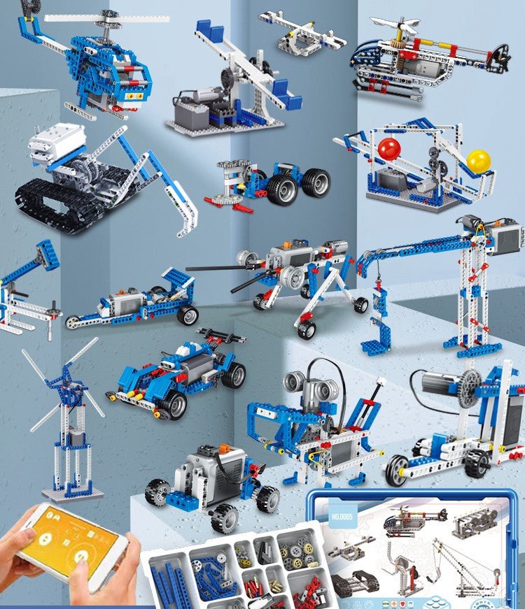 Children's Programmable Robot Set Science Educational Puzzle Building Blocks - 0 - LumeraKids