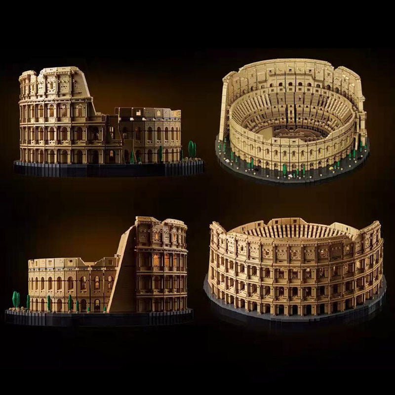 Assembled Building Blocks For Circular Theater Buildings - 0 - LumeraKids