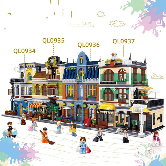 Tavern Restaurant Children's Assembled Building Blocks - 0 - LumeraKids
