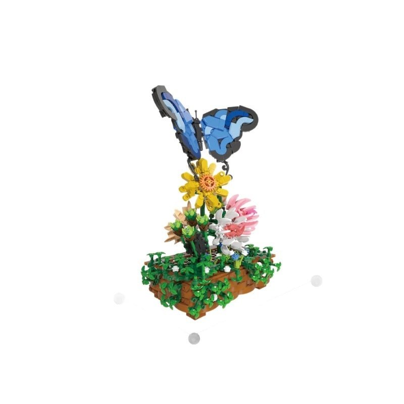 Small-piece Building Blocks Butterfly Puzzle Interlocking Gift Blocks Toy Ornaments - 0 - LumeraKids