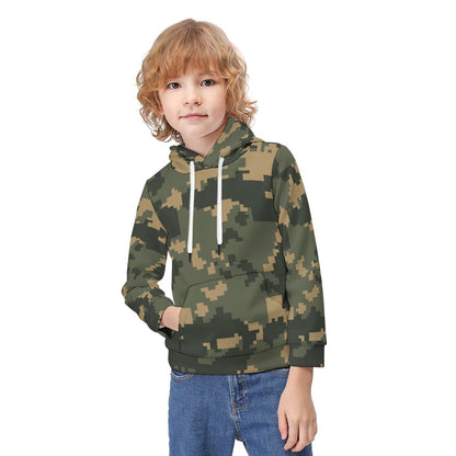 Hoodie Camouflage Nature LumeraKids