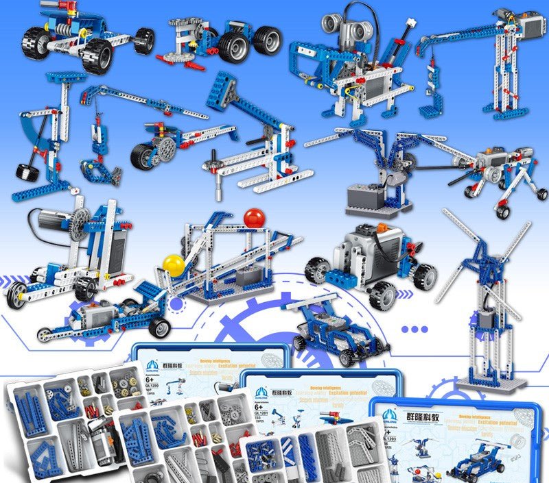 Children's Programmable Robot Set Science Educational Puzzle Building Blocks - 0 - LumeraKids