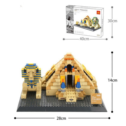 World Famous Architecture Street View Small Particle Assembling Building Blocks - 0 - LumeraKids