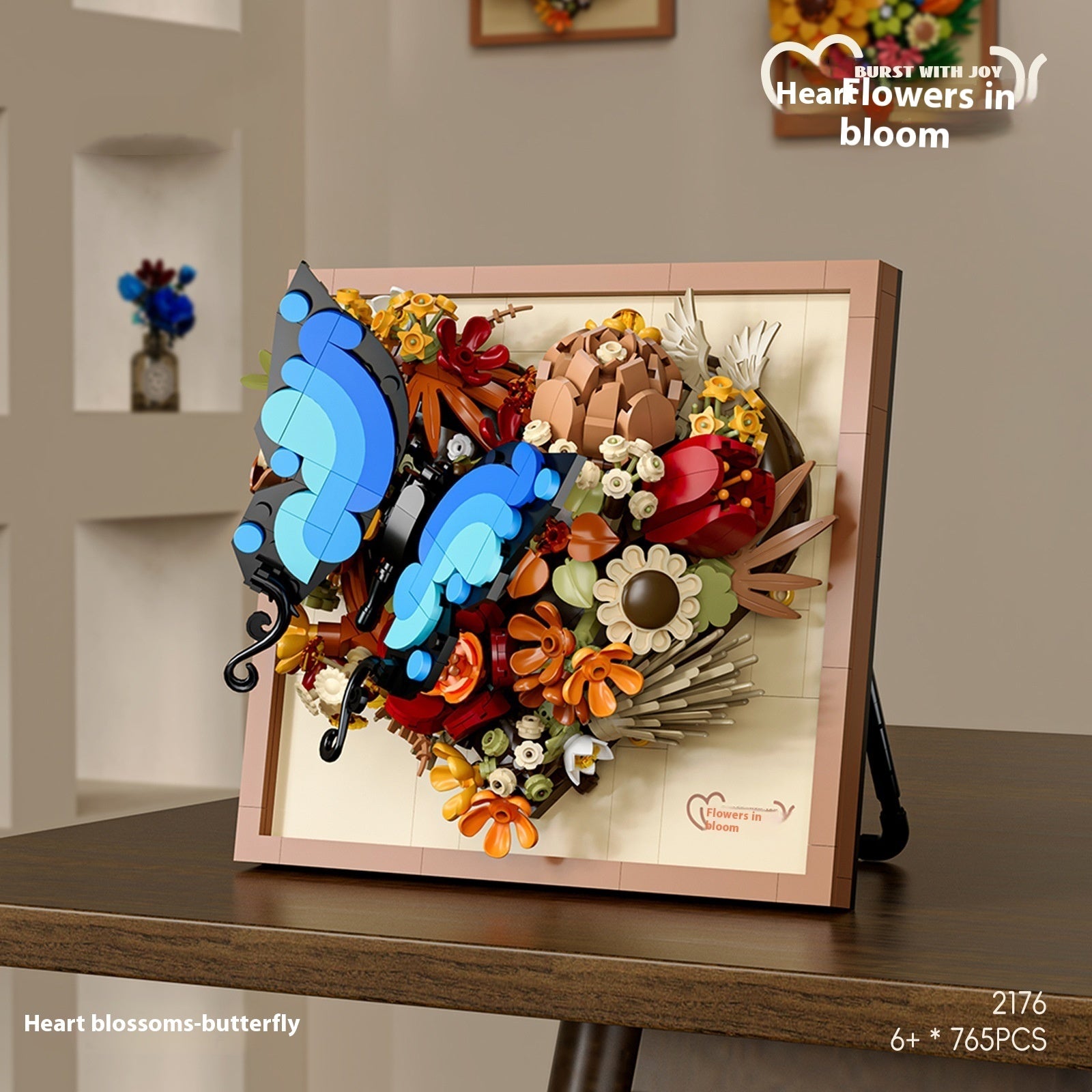 Creative Building Blocks Pansy Assembled Toys - 0 - LumeraKids