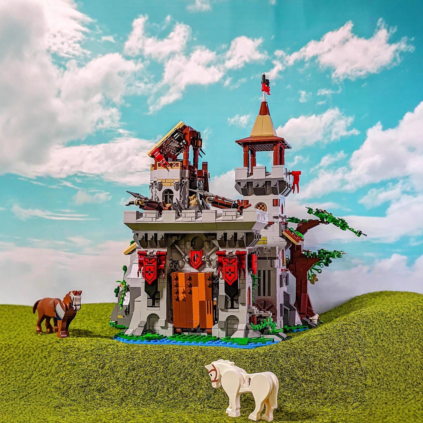 Street View Modeling Building Blocks Desktop Model Ornaments - 0 - LumeraKids