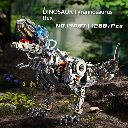 Mechanical Tyrannosaurus Rex Puzzle Building Toy Model - 0 - LumeraKids