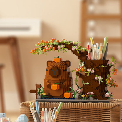 Micro-particle Building Blocks Kappabala Cute Pen Holder - 0 - LumeraKids