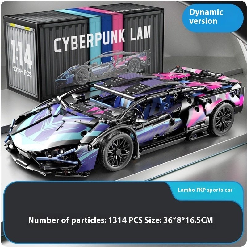 Building Blocks Remote Control Racing Model Assembled Toys - 0 - LumeraKids