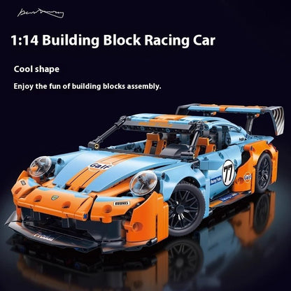 Building Blocks Remote Control Racing Model Assembled Toys - 0 - LumeraKids