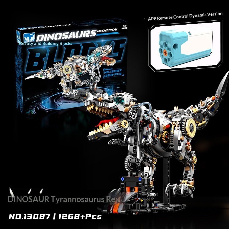 Mechanical Tyrannosaurus Rex Puzzle Building Toy Model - 0 - LumeraKids