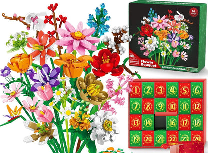 Small Particle Bouquet Building Blocks Christmas Blind Box - 0 - LumeraKids