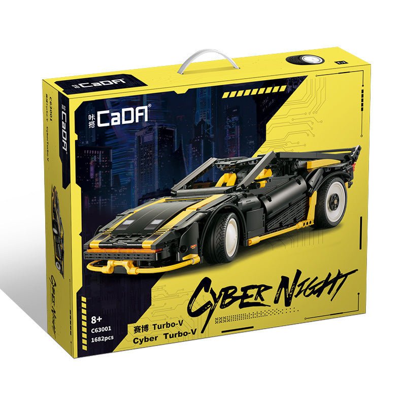 Puzzle Sports Car Building Blocks Toy - 0 - LumeraKids