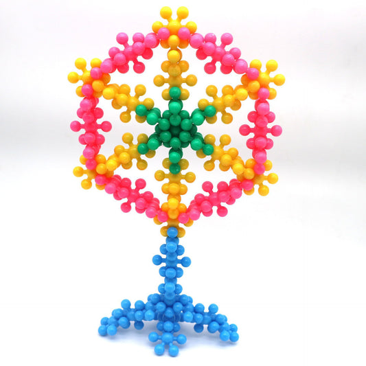 Creative DIY Building Blocks 3D Plum Blossom Children's Toys - 0 - LumeraKids