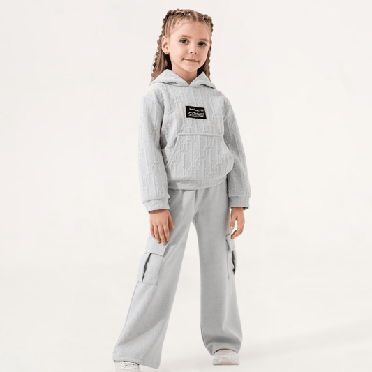 Trendy Cargo Girls Casual Set - Casual Girls - LumeraKids